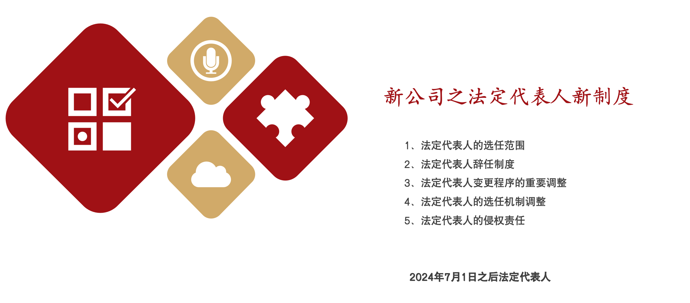 新公司法实施，法定代表人不再是“背锅侠”